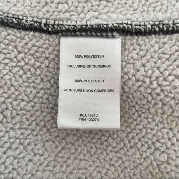 Lole Asymmetrical Zip Front Gray Fleece Light Hooded Jacket - Picture 12 of 15